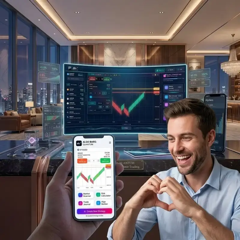 AlgoSocial trading platform