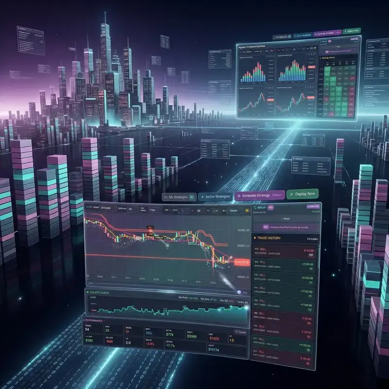 AlgoSocial trading platform