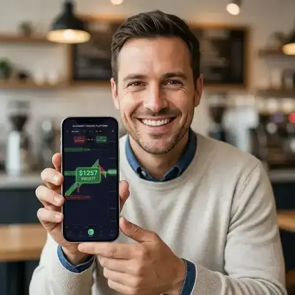 AlgoSocial trading platform