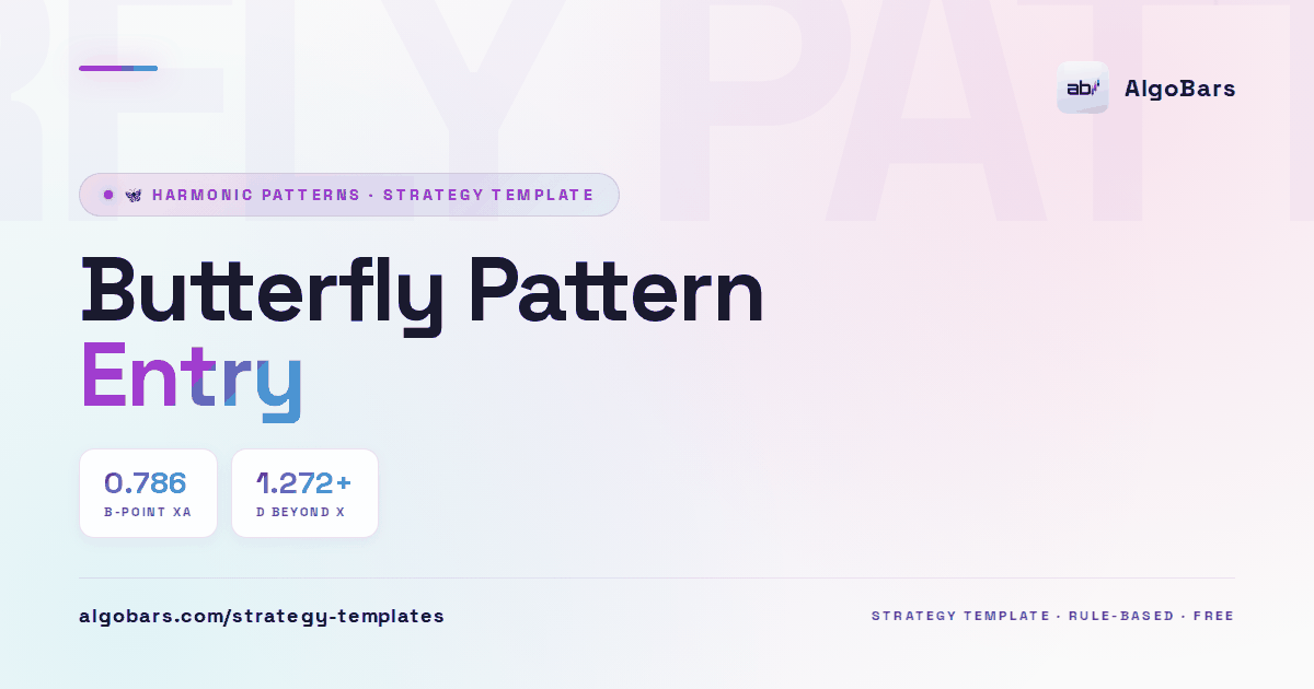 Butterfly Pattern Entry | Harmonic Patterns Strategy